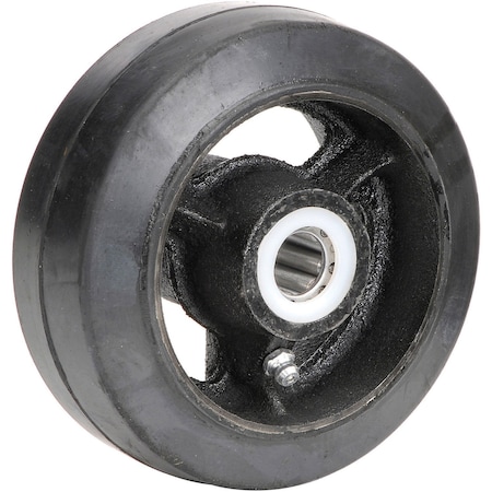 Casters, Wheels & Industrial Handling Mold-On Rubber Wheel - Axle Size 5/8, 5 x 2 CW-520-MOR 5/8